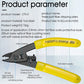 CFS-3 Three-port Fiber Optical Stripper Wire Strippers FTTH Tools Optical Fiber Stripping Pliers