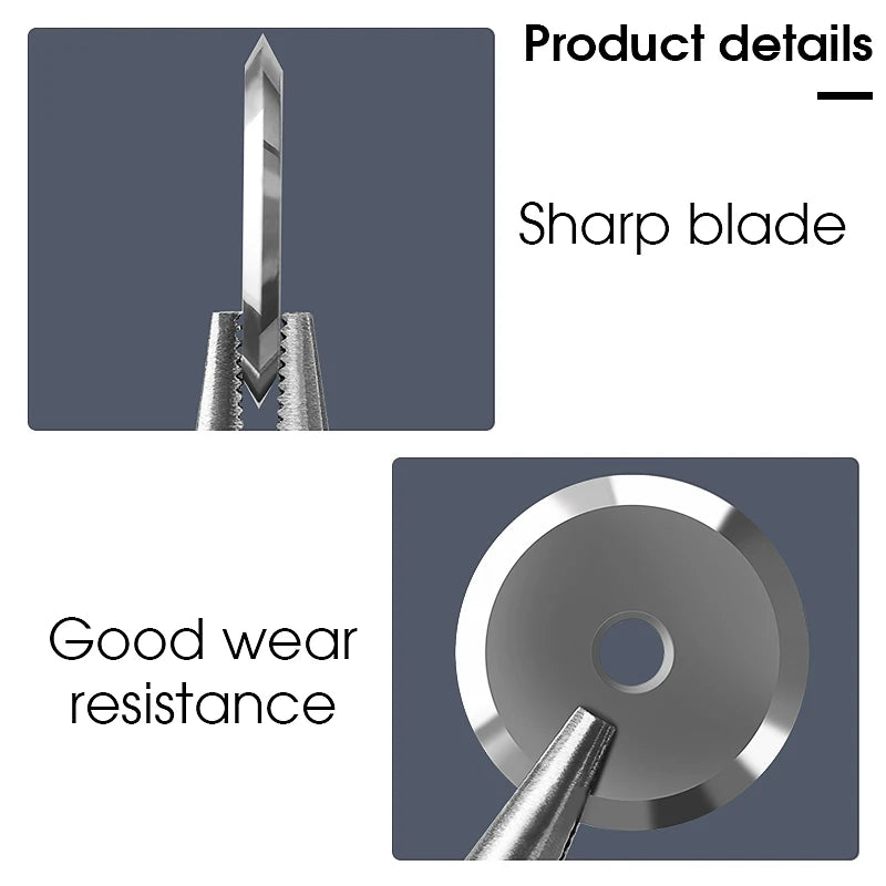 COMPTYCO CT-30 HS-30 AUA-X0 AUA-S2 AUA-30S Fiber Cleaver Optical Fiber Cutter Fiber Cutting Tool Spare Parts 16 Surface Blade